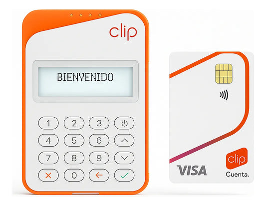 Terminal Clip Plus 2 Tarjeta Débito Incluida | Bluetooth Y Contactless Dualbalance